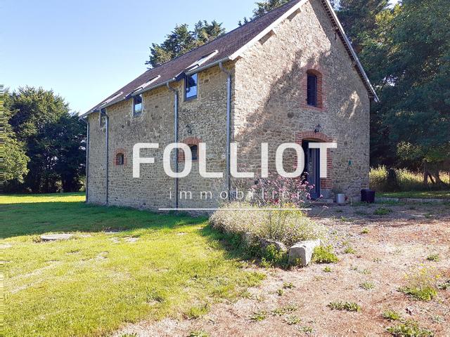 A LOUER ST AUBIN DES BOIS Maison MEUBLÉE en plain pied avec jardin