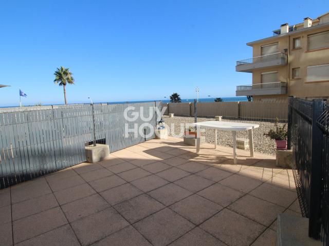 À louer Studio cabine avec terrasse de 30 m² et vue mer