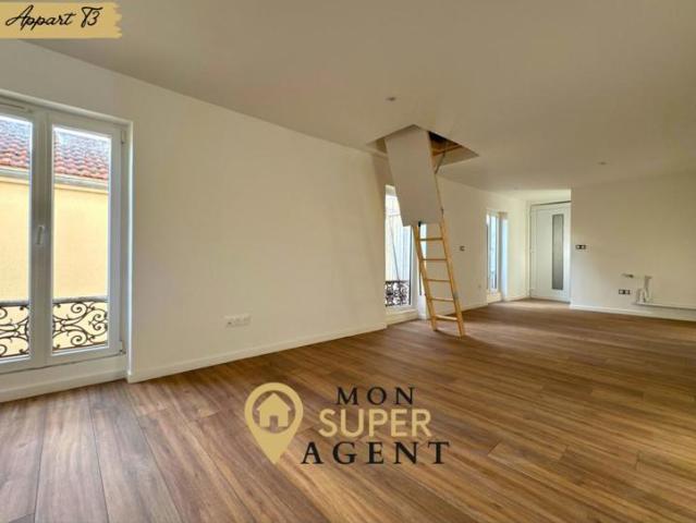 À louer – Superbe Duplex rénové de 60m² – Cœur de Nangis