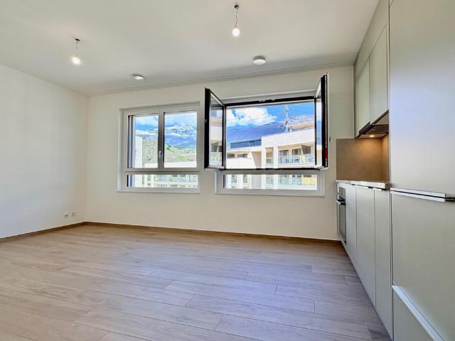 À louer Superbe studio neuf au coeur du quartier Green Parc à Sion
