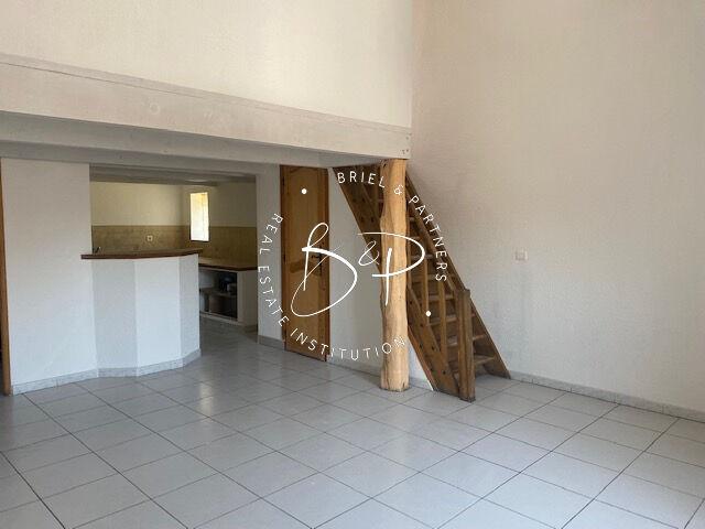 A LOUER SUR LORGUES_ CHARMANT T2 AVEC CHAMBRE EN MEZZANINE