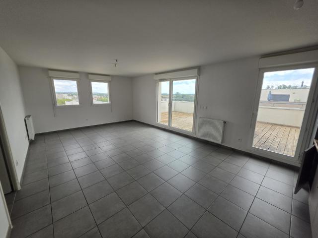 À LOUER T4 de 84,50 m2 avec grande terrasse Colomiers