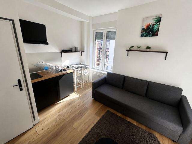a louer: t1 à lille•rue de la bassée vauban• 480 €