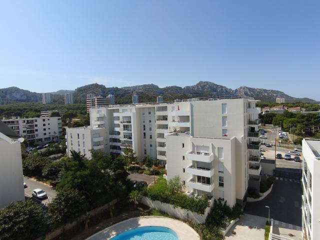 À LOUER – T2 NEUF AVEC TERRASSE, PISCINE ET BOX – MARSEILLE 8ᵉ