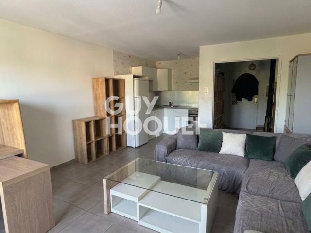 A LOUER T2 NON MEUBLE 51.39m2 BALCON PARKING CAVE