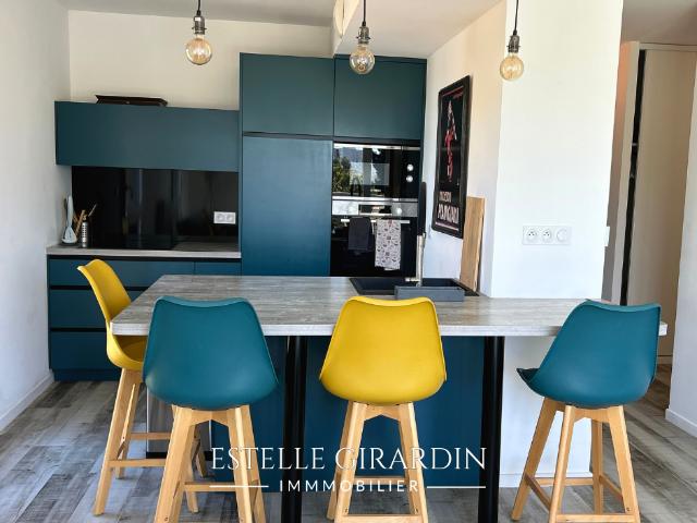 À louer T3 meublé de 62,75 m² avec balcon plein sud et parking Nantes Nord / Le Cardo