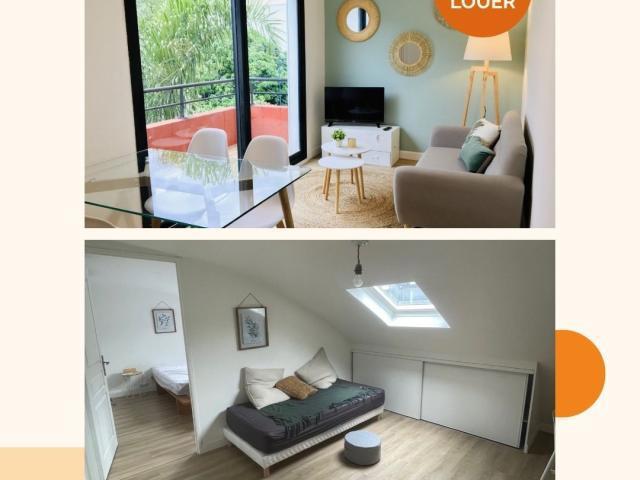 A LOUER T3 MEUBLE ST FRANCOIS