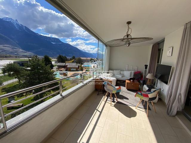 A louer 2.5 pièces meublé au coeur des Bains thermaux de Saillon | dreamo. Ch