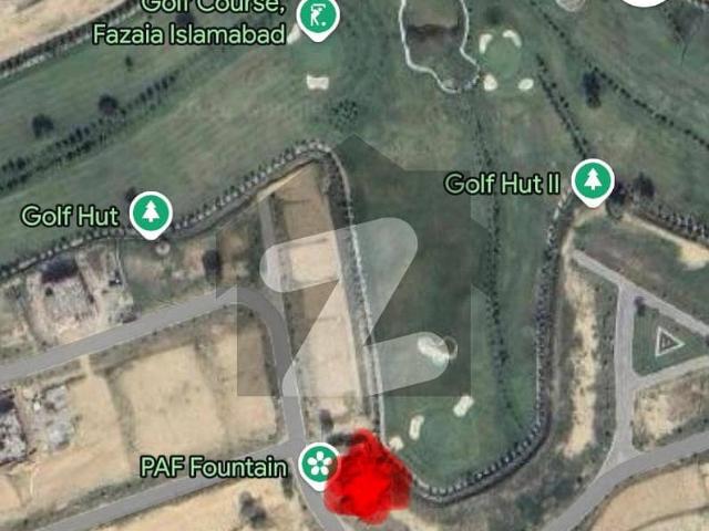 A Perfect Residential Plot Awaits You In The Top Most Executive Block PRIME BLOCK Overlooking Golf Course Of PAF Fizaya Islamabad