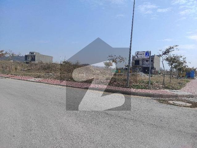 A Premium 8 Marla Corner Residential Plot With 1.5 Marla Extra Land Is Available For Sale In Sector J, Bahria Enclave Islamabad