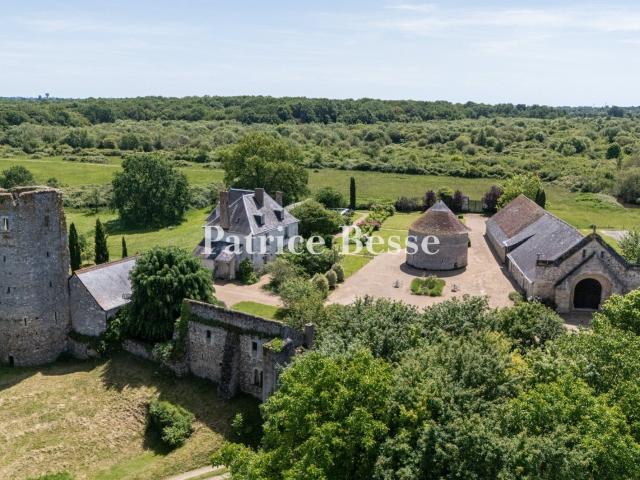 À quelques minutes de Tours, dans un domaine de de 35 ha, un. 390m² Tours