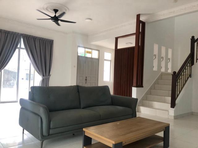A rare large doublestorey terrace house for sale in Kangkar Pulai