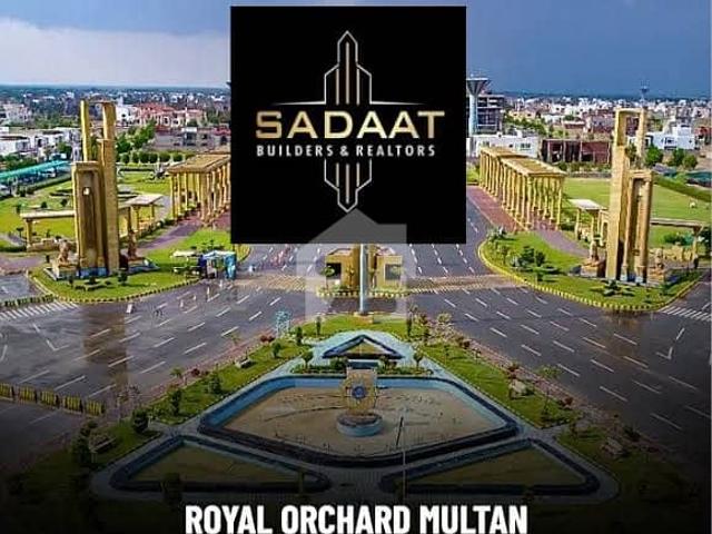 A Residential Plot Of 10 Marla In Royal Orchard