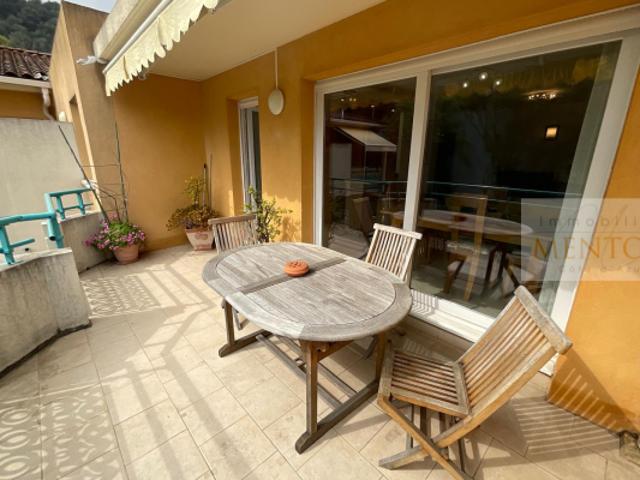 À Roquebrune Cap Martin, appartement trois pièces de 58 m2