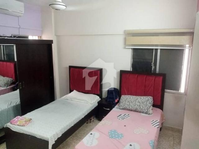 A Stunning Flat Is Up For Grabs In Gulistan E Jauhar Block 18 Karachi