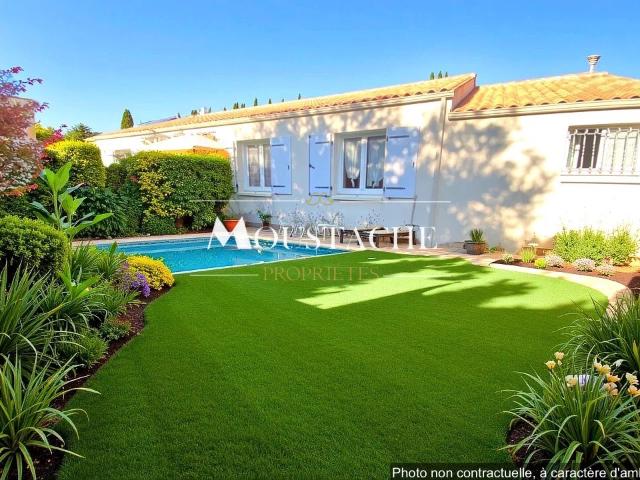 MAISON DE PLAIN PIED 500M CENTRE VILLE DE VAUX SUR MER