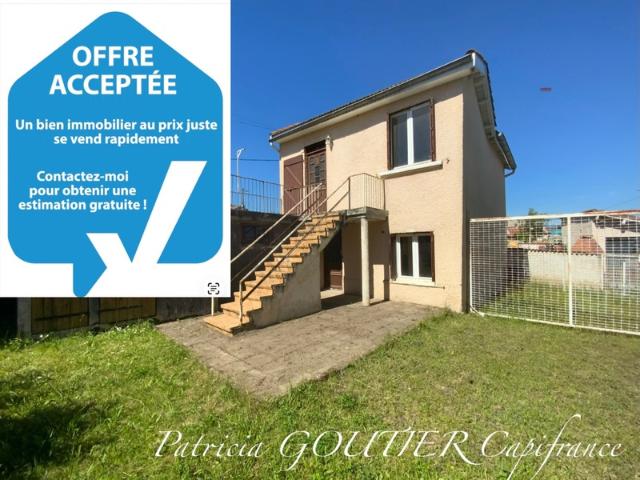 A SAINT ROMAIN LE PUY 42. MAISON individuelle de 68 M2 A RENOVER au BORD DU CANAL et VUE SUR LE PRIEURE