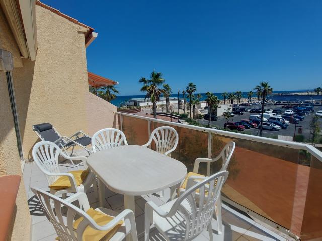 A Sainte Marie plage, appartement avec vue mer
