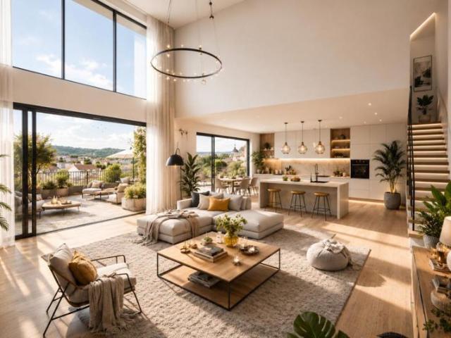 A saisir: Duplex T3 d'exception: Séjour cathédrale et terrasse XXL de 41m² !