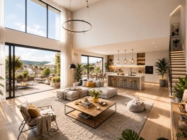 A saisir: Duplex T3 d'exception: Séjour cathédrale et terrasse XXL de 41m² !