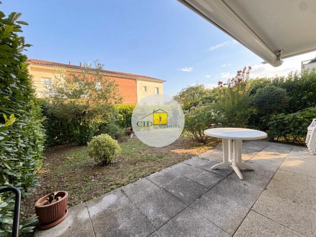 À saisir ! Grand T2 meublé avec terrasse et jardin Chaponnay