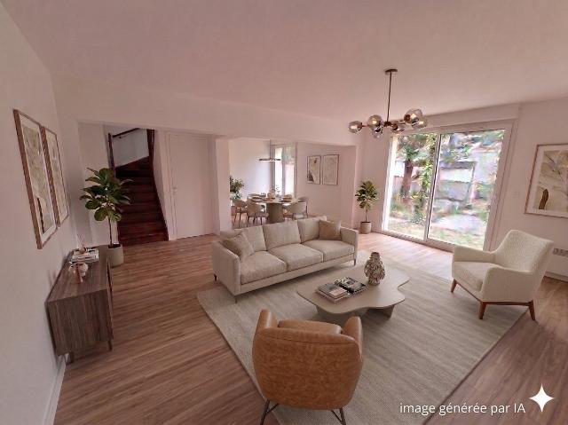 A saisir Pessac ! Maison T6 de 130m2 avec garage et jardin arboré