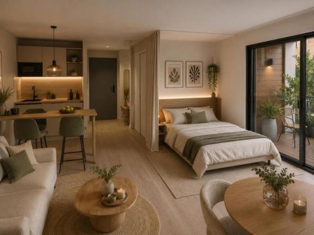 A SAISIR: STUDIO avec 29 m² de terrasse !