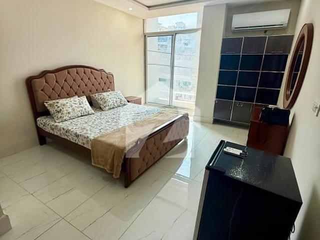 A Spacious Ready to Move 650 Sq. Ft One Bedroom Furnished Apartment in TopCity 1, Near Islamabad Airport