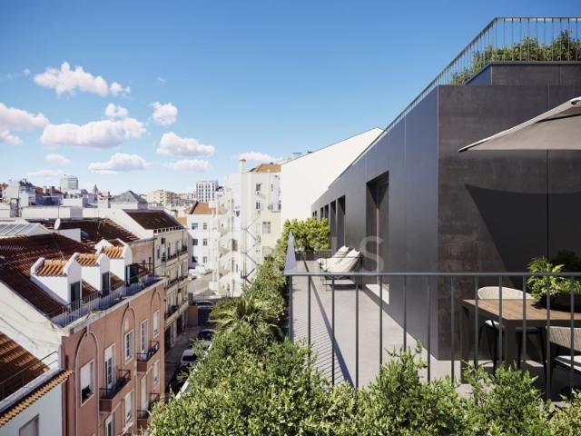 à venda Apartamento de alto padrão de 157 m2, Arroios, Lisboa