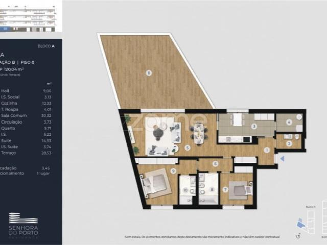 à venda Apartamento de alto padrão de 176 m2, Porto