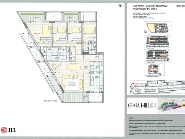 à venda Apartamento de luxo de 185 m2, Vila Nova de Gaia, Portugal