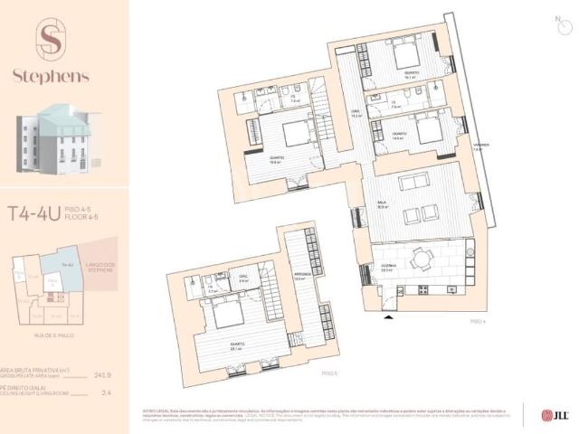 à venda Apartamento de luxo de 242 m2, Lisboa