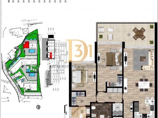 à venda Luxuoso apartamento de 119 m2, Funchal, Madeira
