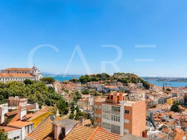 à venda Luxuoso apartamento de 134 m2, Graca, Lisboa