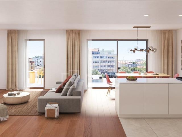 à venda Luxuoso apartamento de 131 m2, Alameda Antas, Porto