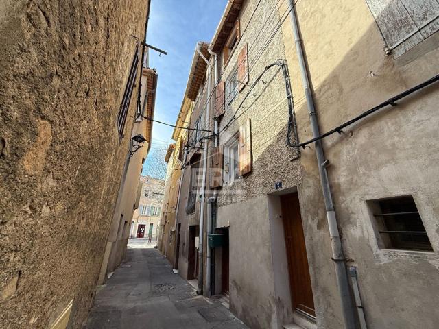 A VENDRE 13390 AURIOL MAISON DE VILLAGE TYPE 3 DE 75 M² CENTRE