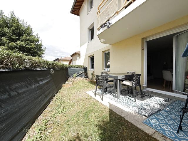 A vendre: T3 en rez de jardin sur THONON EST
