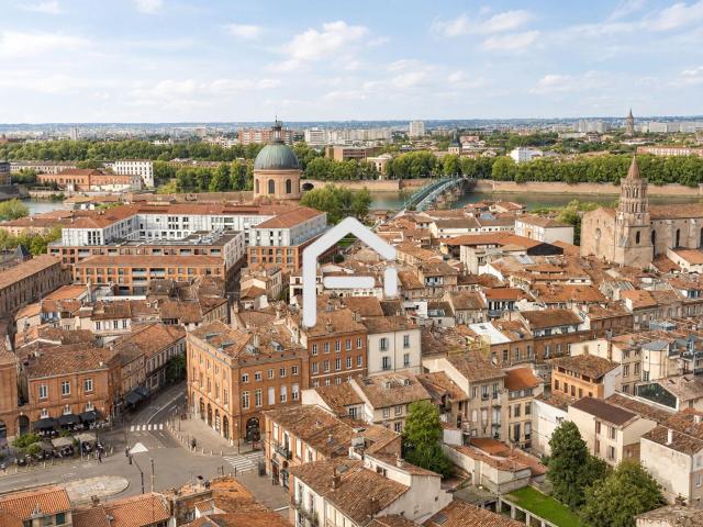 À vendre T3 lumineux de 48 m² Toulouse Saint Cyprien