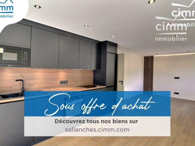 A VENDRE T3 RÉNOVÉ CENTRE VILLE SALLANCHES