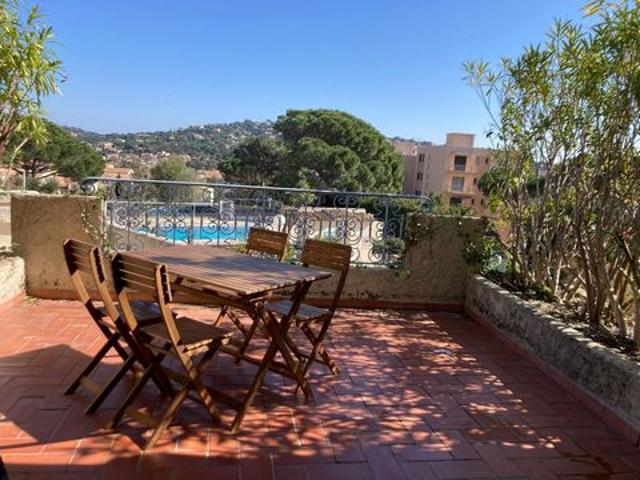A VENDRE: T2 28m² GRANDE TERRASSE PISCINE SAINTE MAXIME 83120