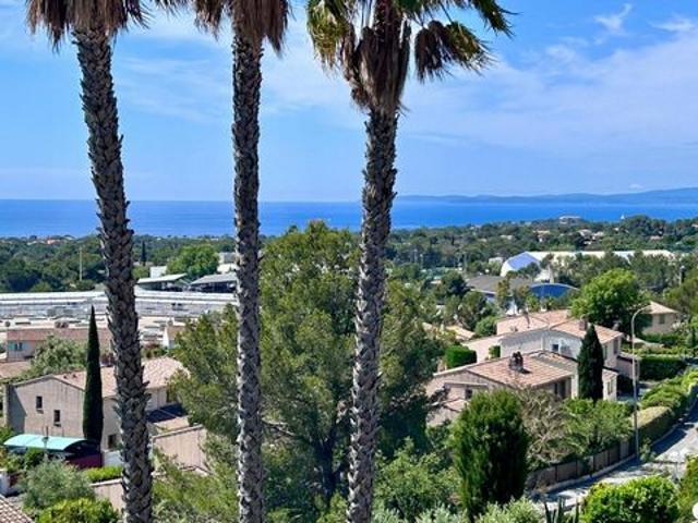 A VENDRE: T2 30m² RÉNOVÉ AVEC VUE MER PANORAMIQUE ET PISCINE – SAINT RAPHAËL