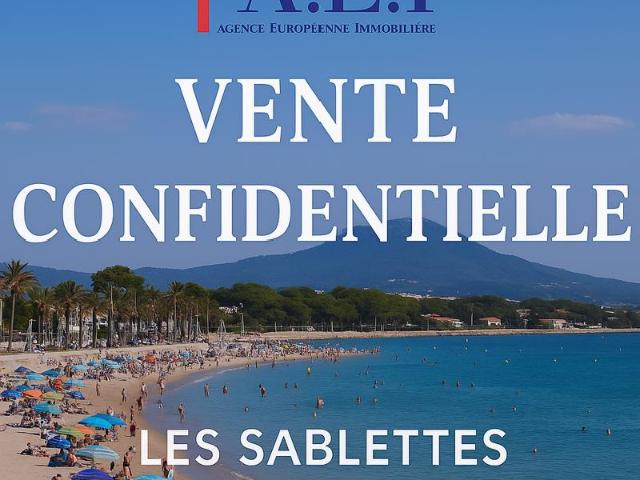 À vendre T2 de 45 m2 vue mer / Les Sablettes La Seyne su