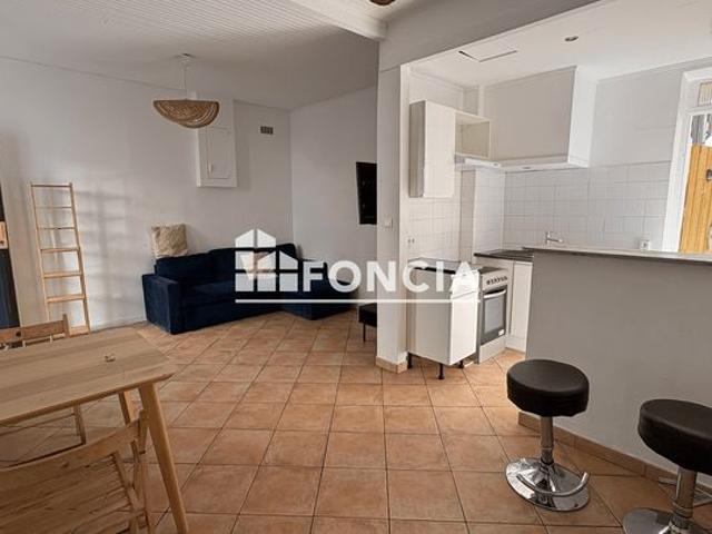 À vendre – T2 de 35 m² avec cour privative – 13006 Marseille QUARTIER LODI