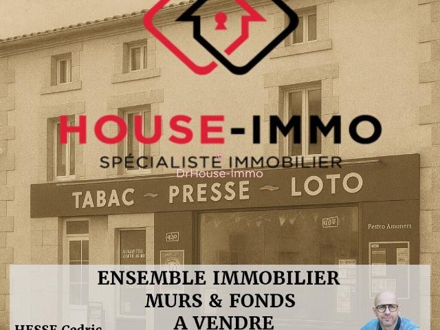 À VENDRE TABAC PRESSE FDJ + MURS COMMERCIAUX