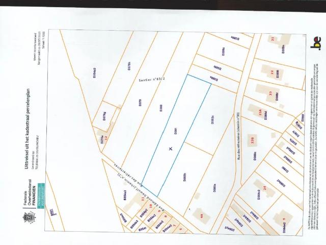 à vendre Terrain à bâtir Blandain rue des Réfractaires