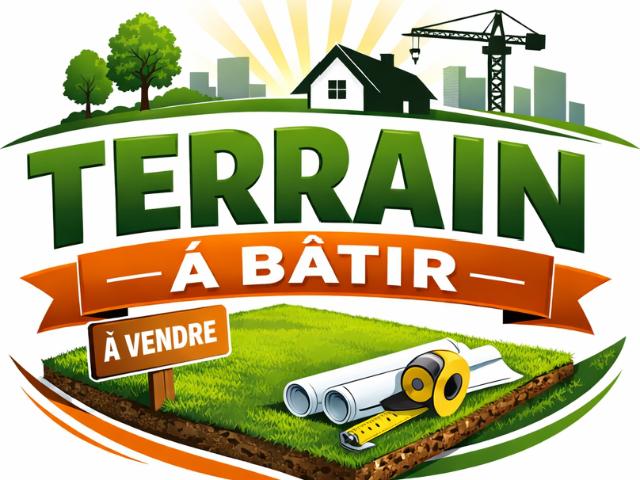 A Vendre Terrain à batir viabilisé 800 m2 Crequy