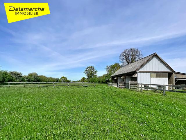 A VENDRE: Terrain agricole avec bâtiment agricole avec 3 boxes