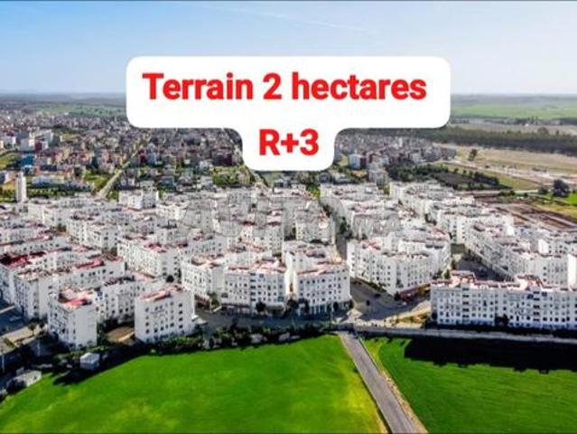 A vendre terrain bâtiments 2 htr agadir