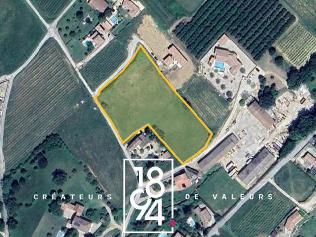 A vendre Terrain constructible de 6694 m2 à St Laurent de Carnols 30200