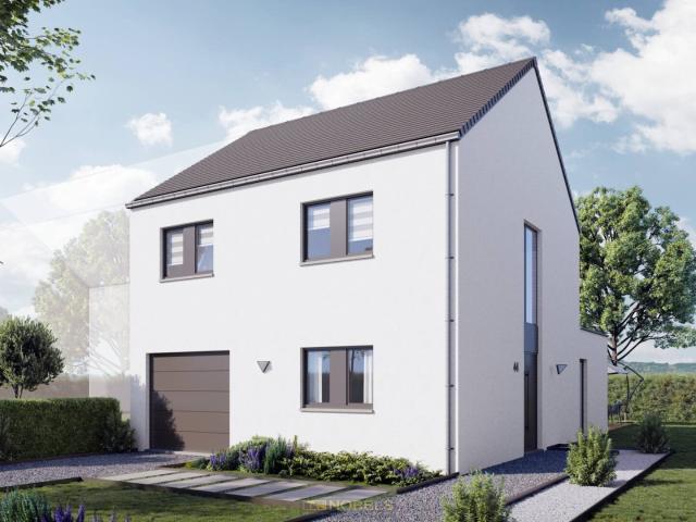 À vendre, maison neuve à construire sur un terrain de 740 m² à Ellezelles
